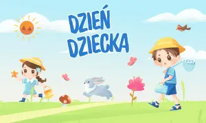 Wesołe pomysły na Dzień Dziecka w szkole podstawowej: dzieci łapią motyle, bawią się w słońcu.