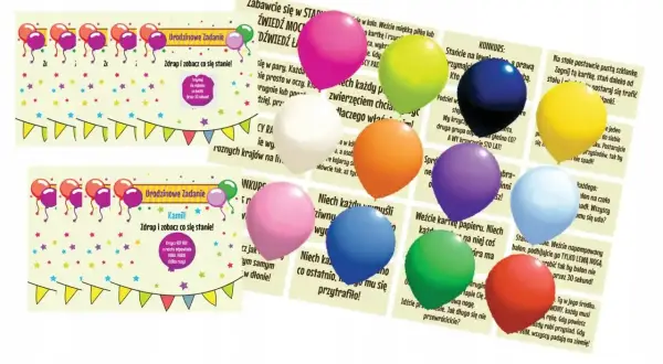Zadania urodzinowe dla dzieci: zgaduj, śmiej się i baw! Kolorowe balony i ciekawe wyzwania czekają!