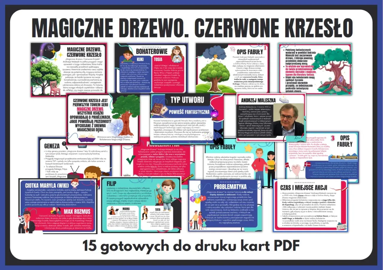 Magiczne drzewo, czerwone krzesło - test. Opowieść o życzeniach, konsekwencjach i rodzinnych wartościach.