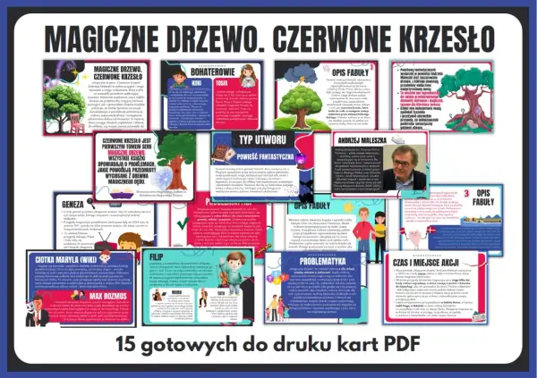 Magiczne drzewo, czerwone krzesło - test. Opowieść o życzeniach, konsekwencjach i rodzinnych wartościach.